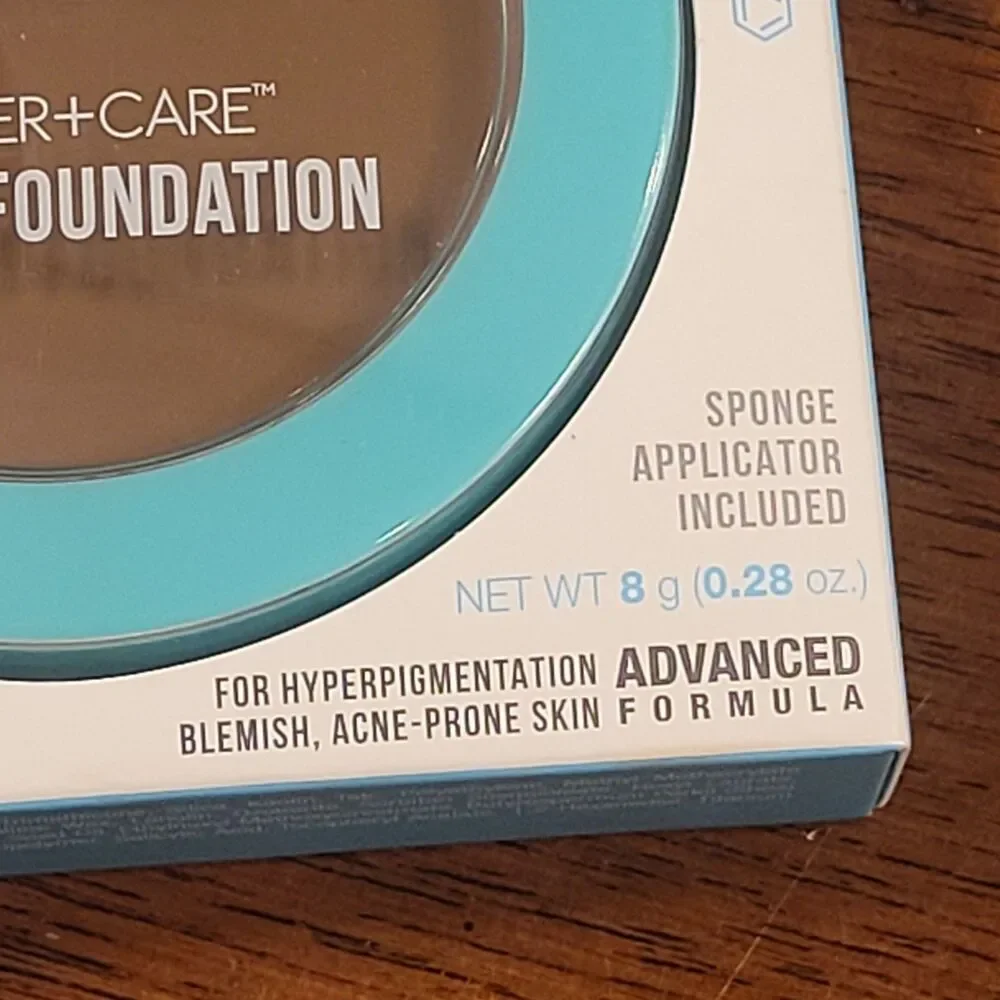 Kiss New York Cover + Care Cream Foundation ACF419 NUTMEG Acne Salicylic Acid